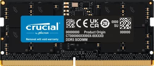 Crucial 16GB DDR5 SDRAM Memory Module (CT16G48C40S5)