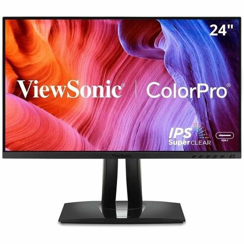 ViewSonic VP2456A 24 Inch 1080p IPS Monitor with Advanced Ergonomics, ColorPro 1