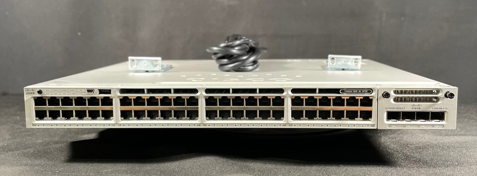 Cisco WS-C3850-48U-S 48 Port UPOE Gigabit Switch - Same Day Shipping