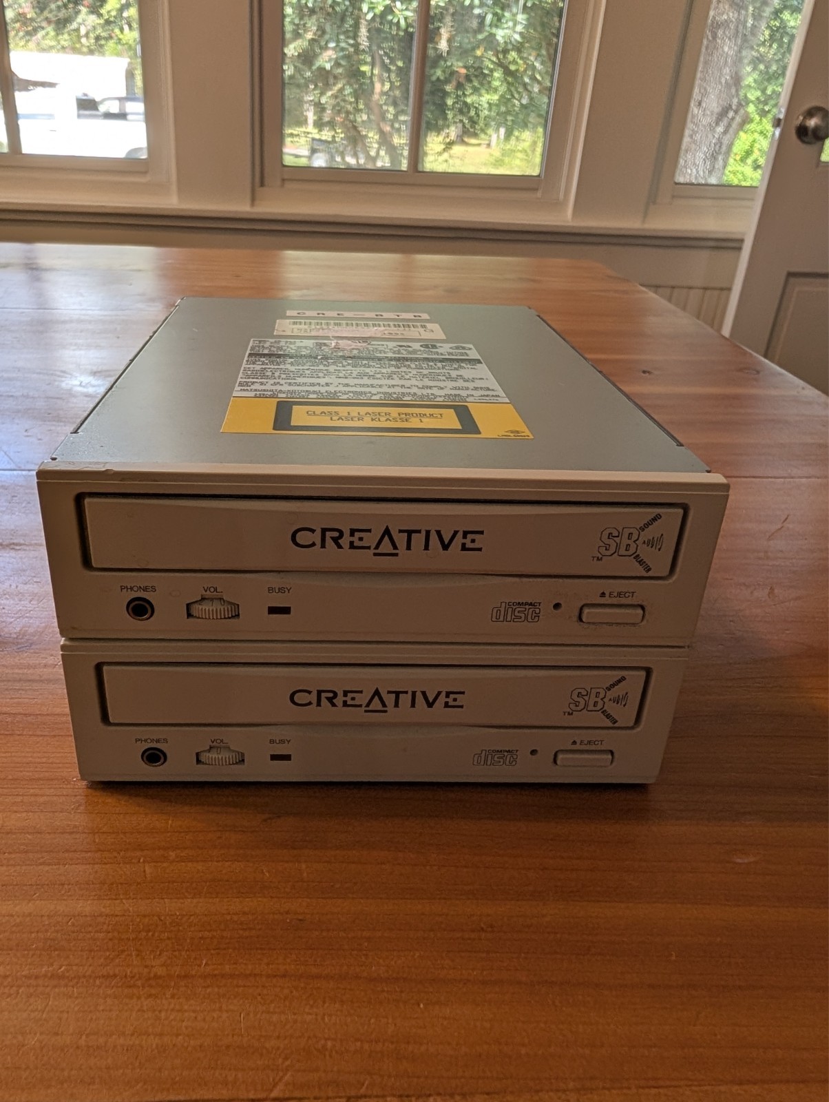 Creative Sound Blaster Matsushita CD-ROM CR-563-B Pair Untested January 1995