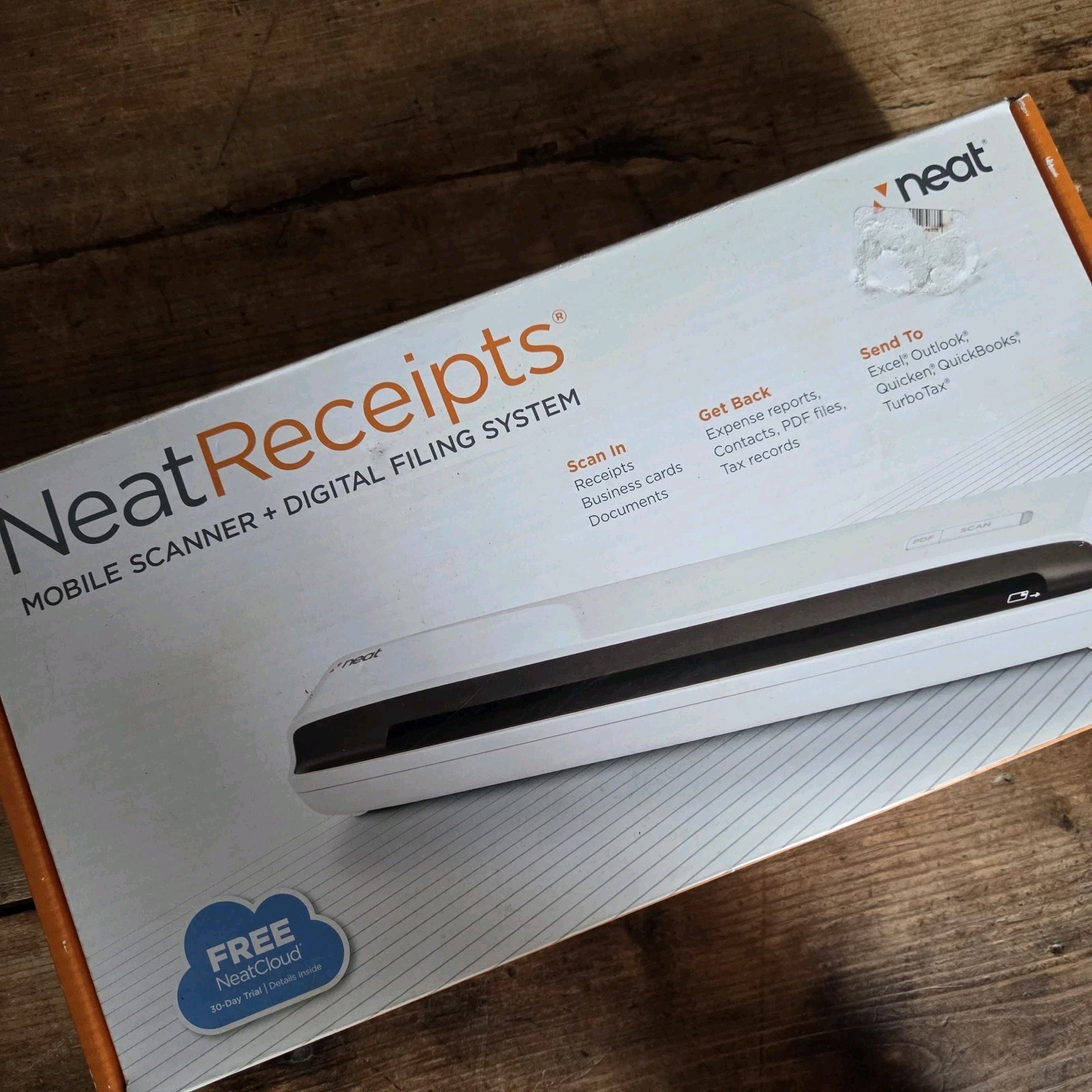 Neat Receipts Mobile Scanner & Digital Filing System. Tax Records, Contracts +