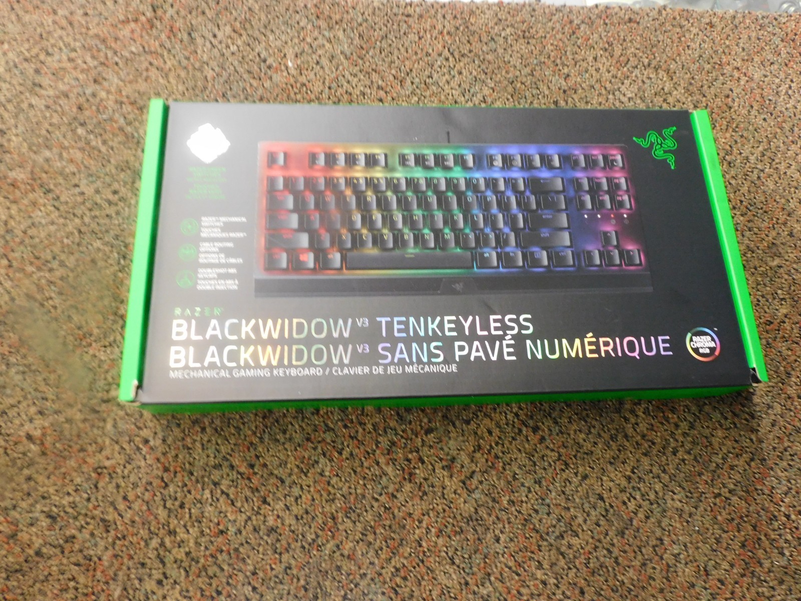 Razer Blackwidow V3 Ten-Keyless Mechanical Gaming Keyboard