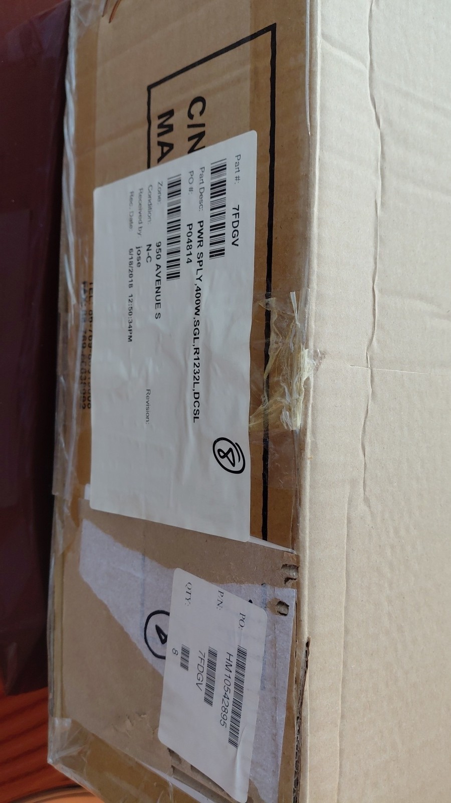 Delta DPS-400YB Server Power Supply 400W SGL-R1232-LDCSL – New Open Box
