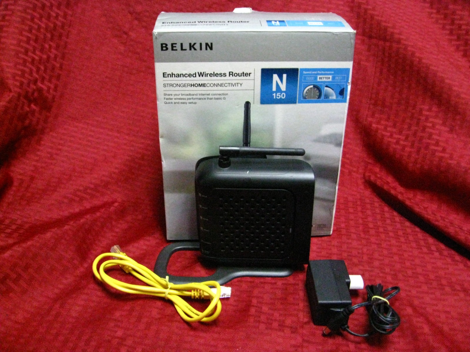 Belkin Enhanced Wireless Router N150 F6D4230-4 V3 802.11g + 802.11b