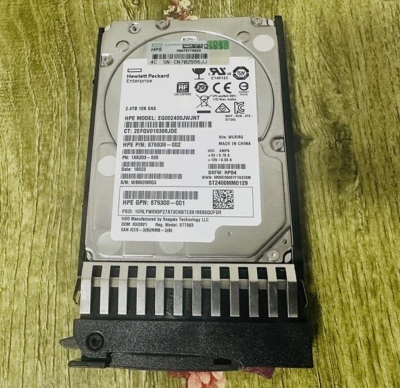 Q2R41A P00441-001 for HPE MSA 2.4TB 12G SAS 10K 2.5" ENT HDD Hard Drive