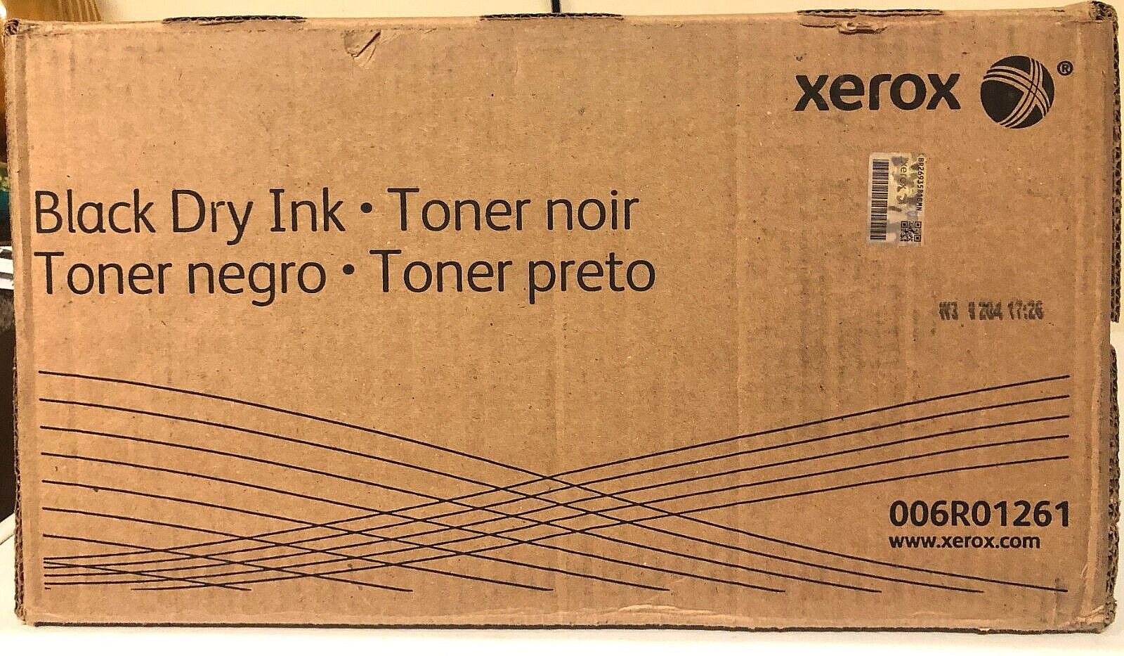 Xerox Nuvera 100 120 144 200 288 Black Toner Cartridge, 006R01261, 6R1261