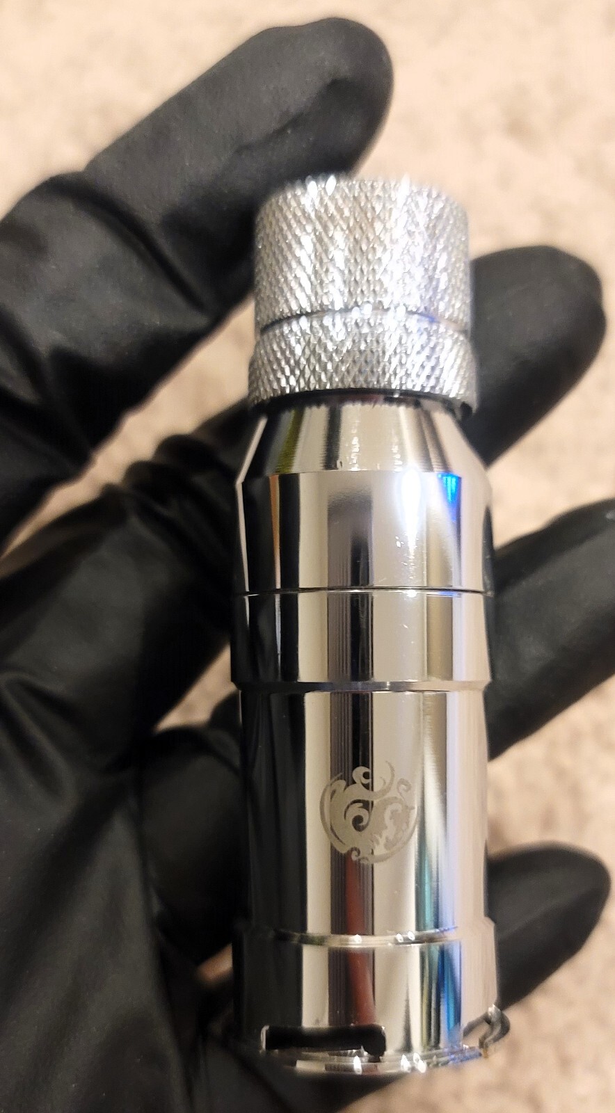 Bitspower Silver Quick Disconnect with Compression Fitting - For Parts