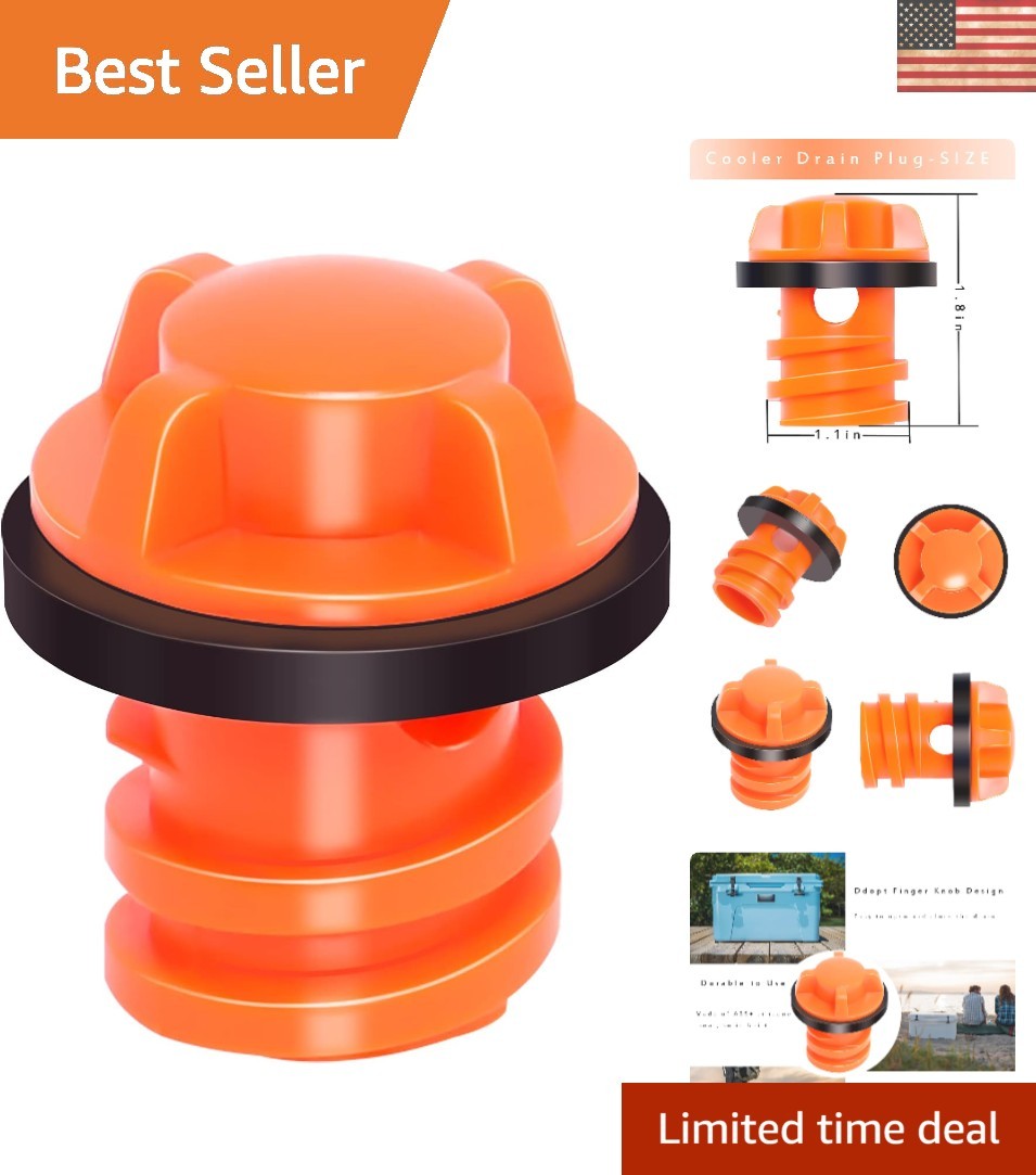 Durable ABS Cooler Drain Plug Replacement for Yeti/Rtic 20-110 Coolers