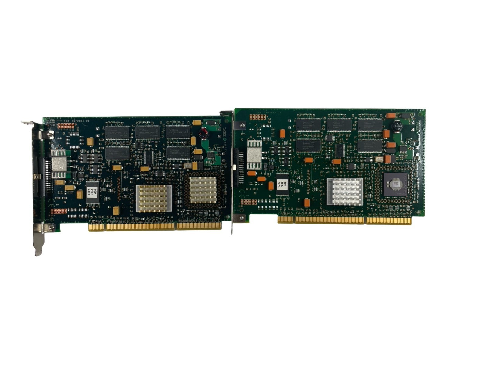 Lot of 2 - IBM CCIN 2844 PCI-X IOP Card 64MB 133 MHz 64Bit -AS-IS