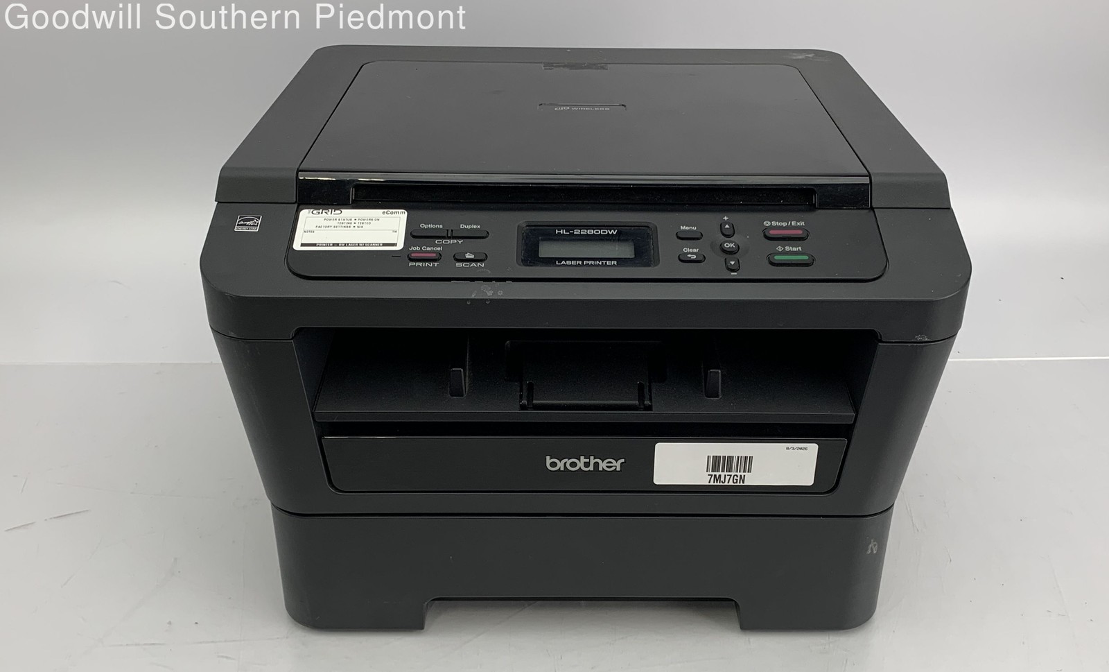 Brother HL-2280DW Monochrome Laser Printer - Tested (#7MJ7GN)