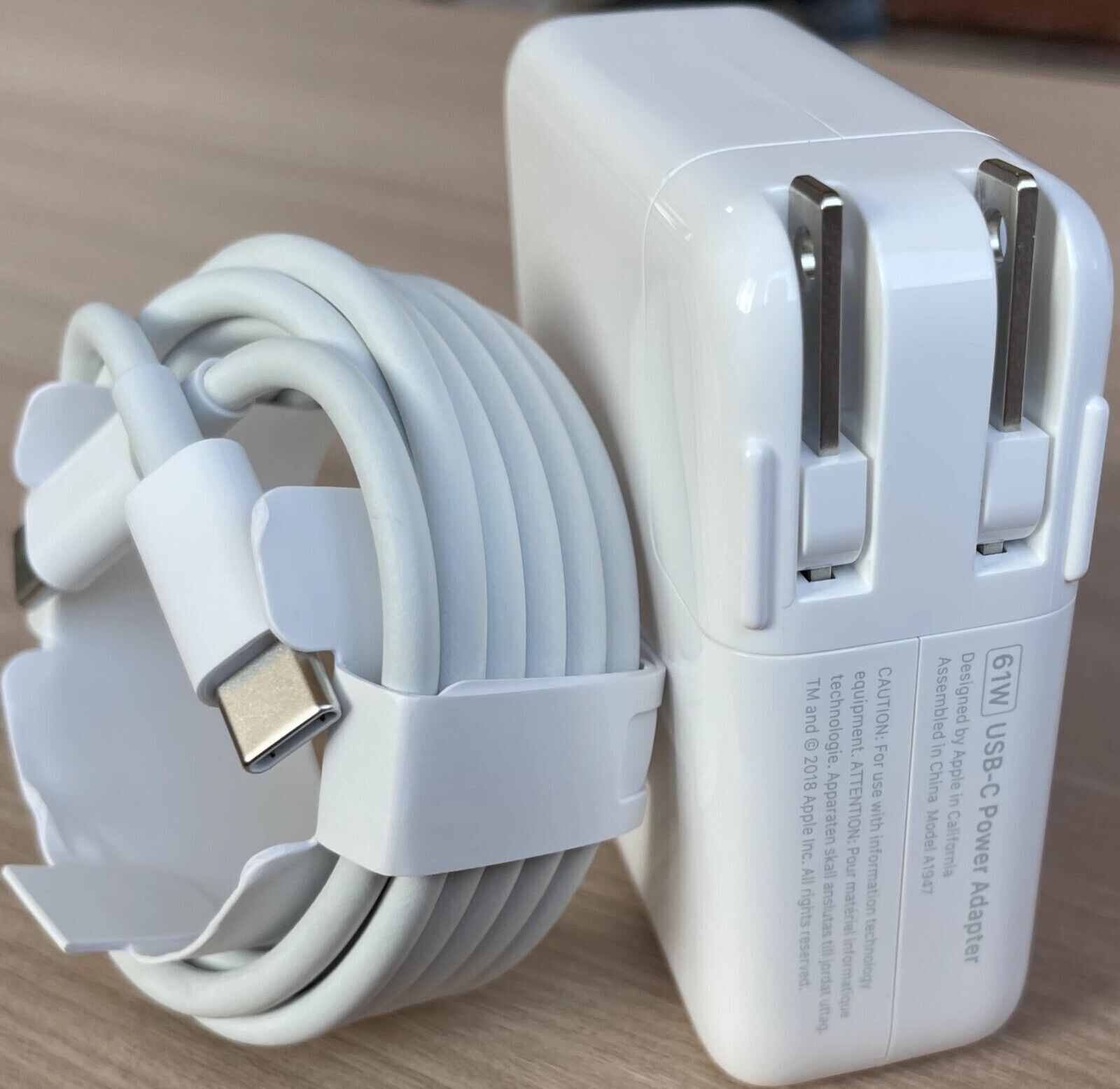 OEM 61W Type-C USB-C Adapter Charger for MacBook Pro 13'' 15'' 2018 -2020 A2289