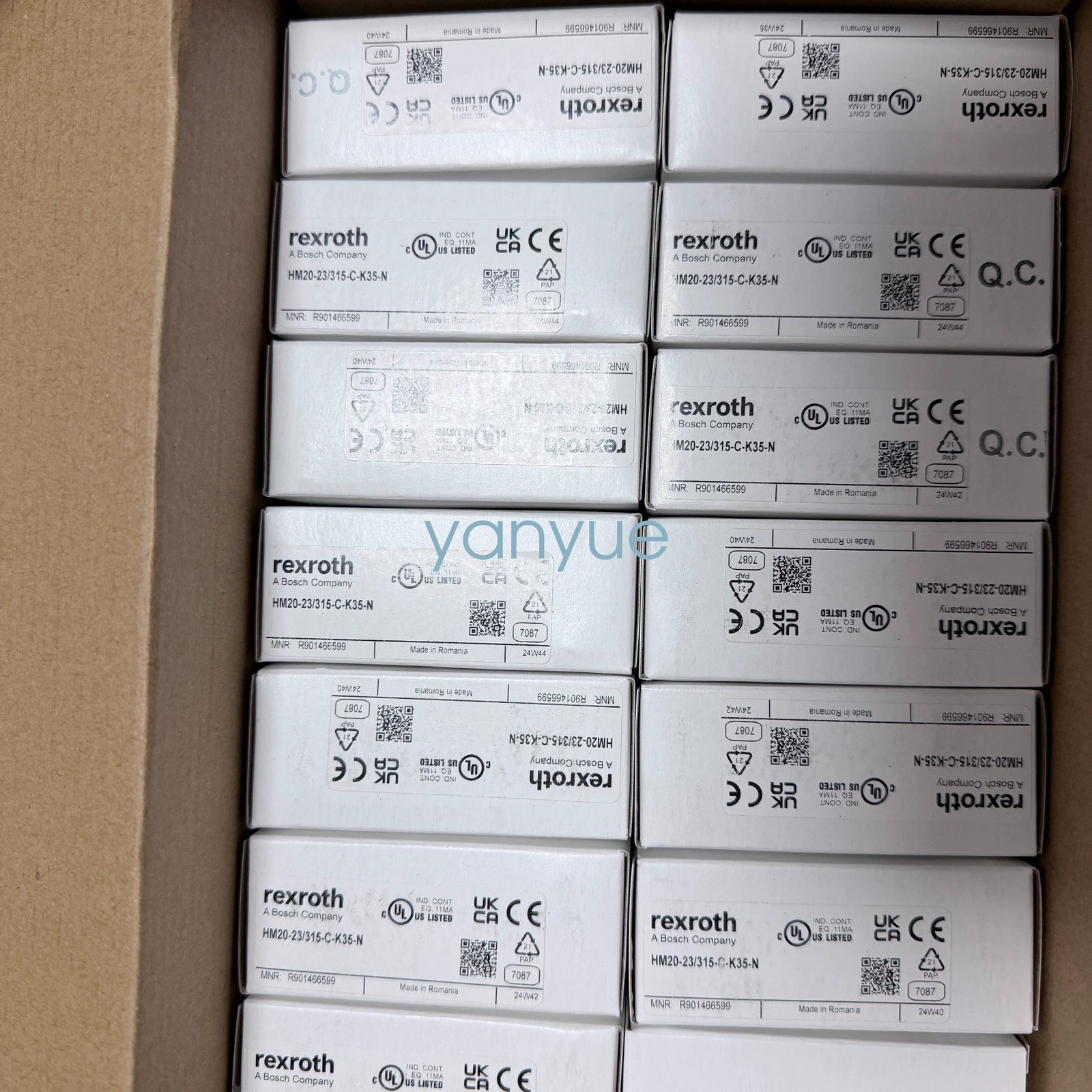 1PCS Rexroth R901466599 HM20-2X/315-C-K35-N Pressure sensor new via FedEx or DHL