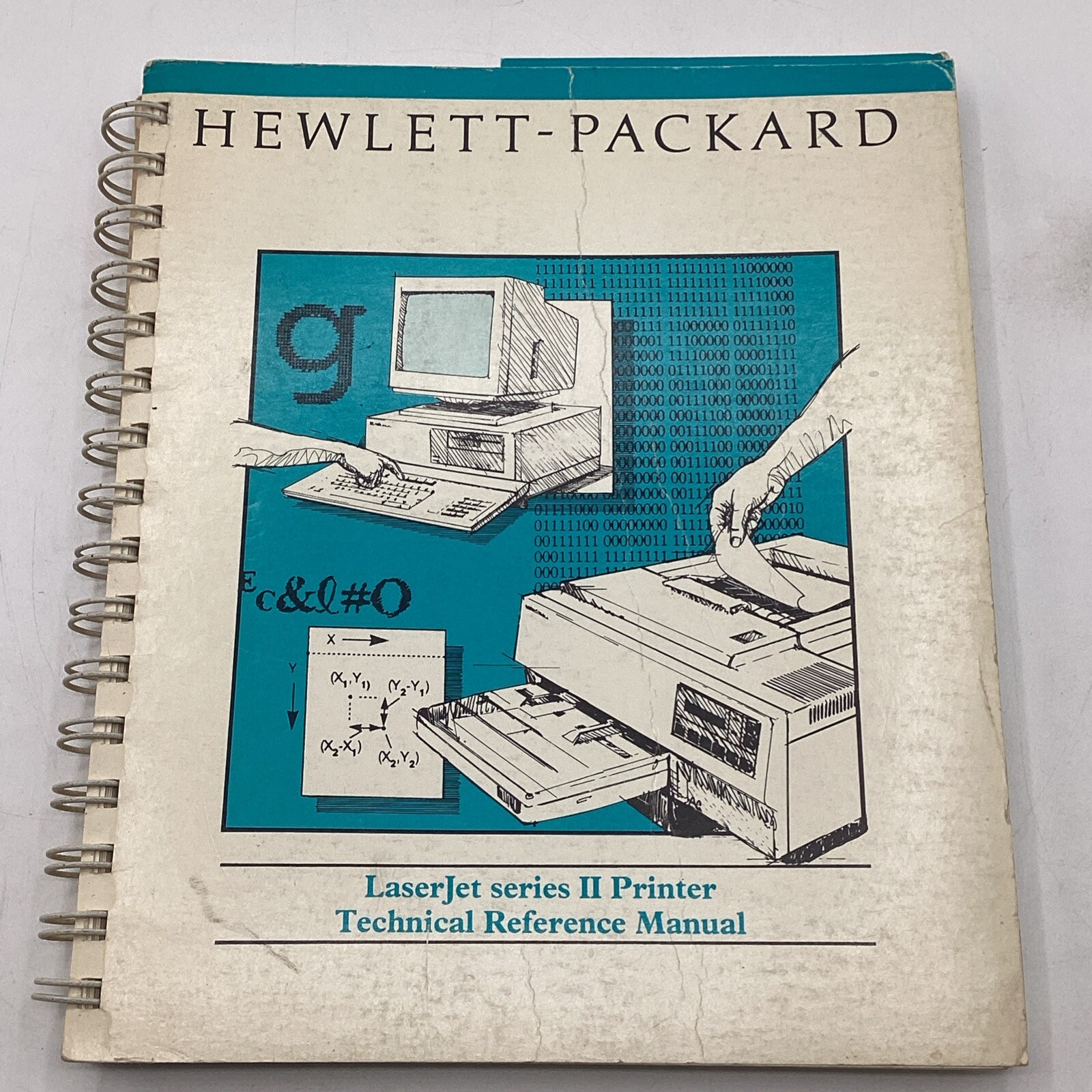 1987 Hewlett Packard HP LaserJet Series II Printer Technical Reference Manual