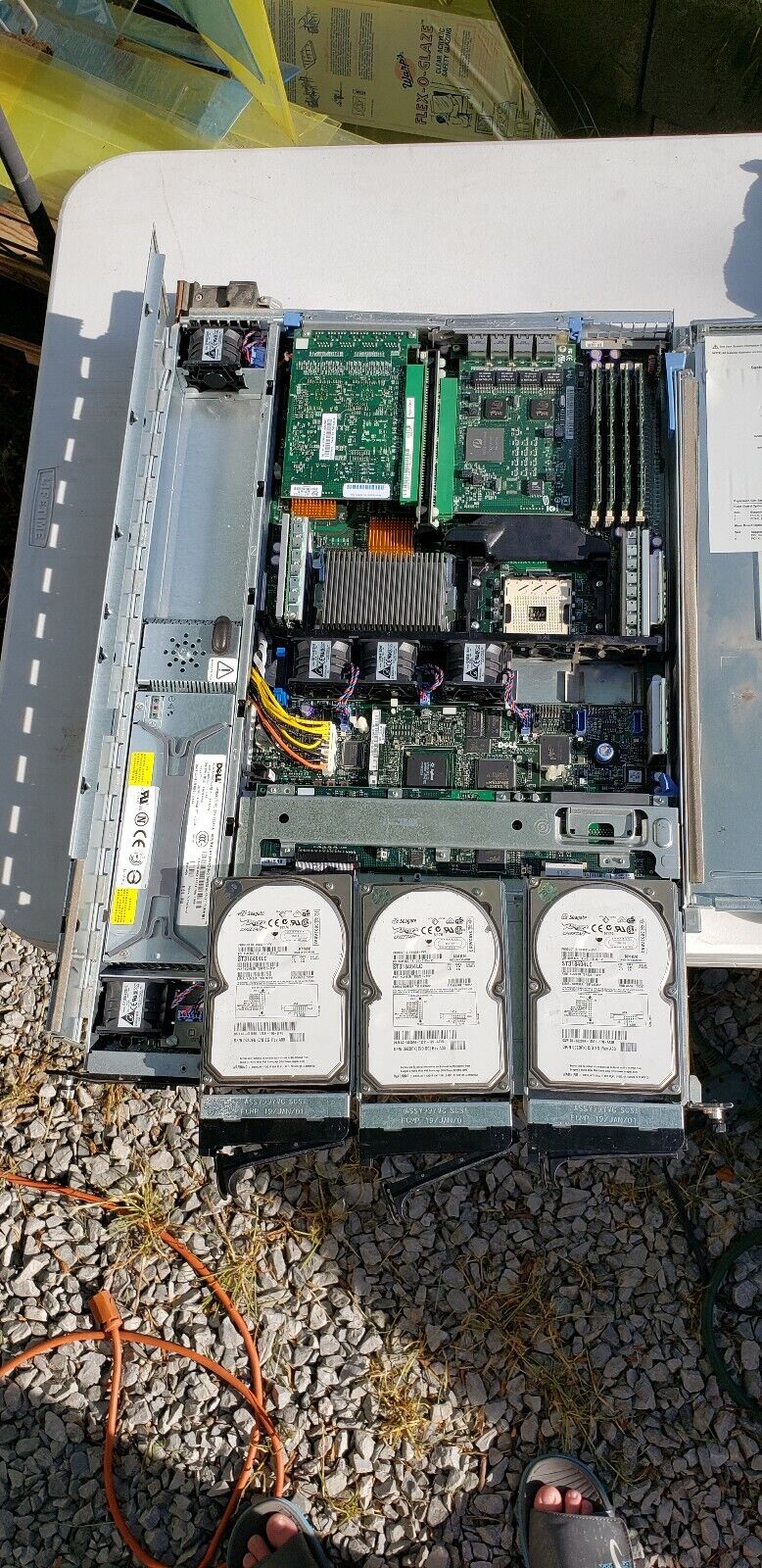 Dell PowerEdge 1750 (pe1750/2306) Server 3.2GHZ, 48GB, 4GB of Ram NO OS