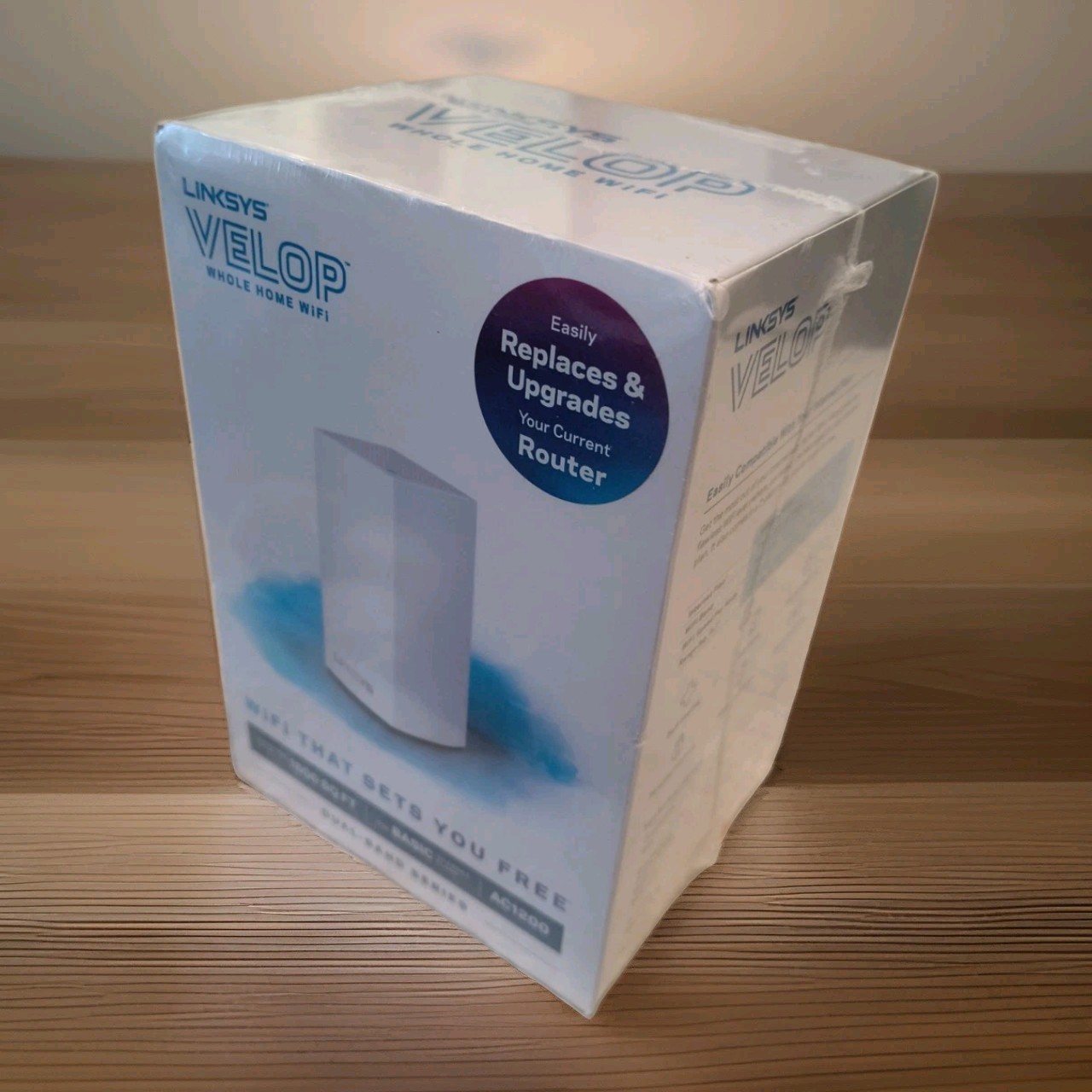 Linksys Velop AC1200 Dual‑Band Mesh WiFi Node – NEW / Unopened