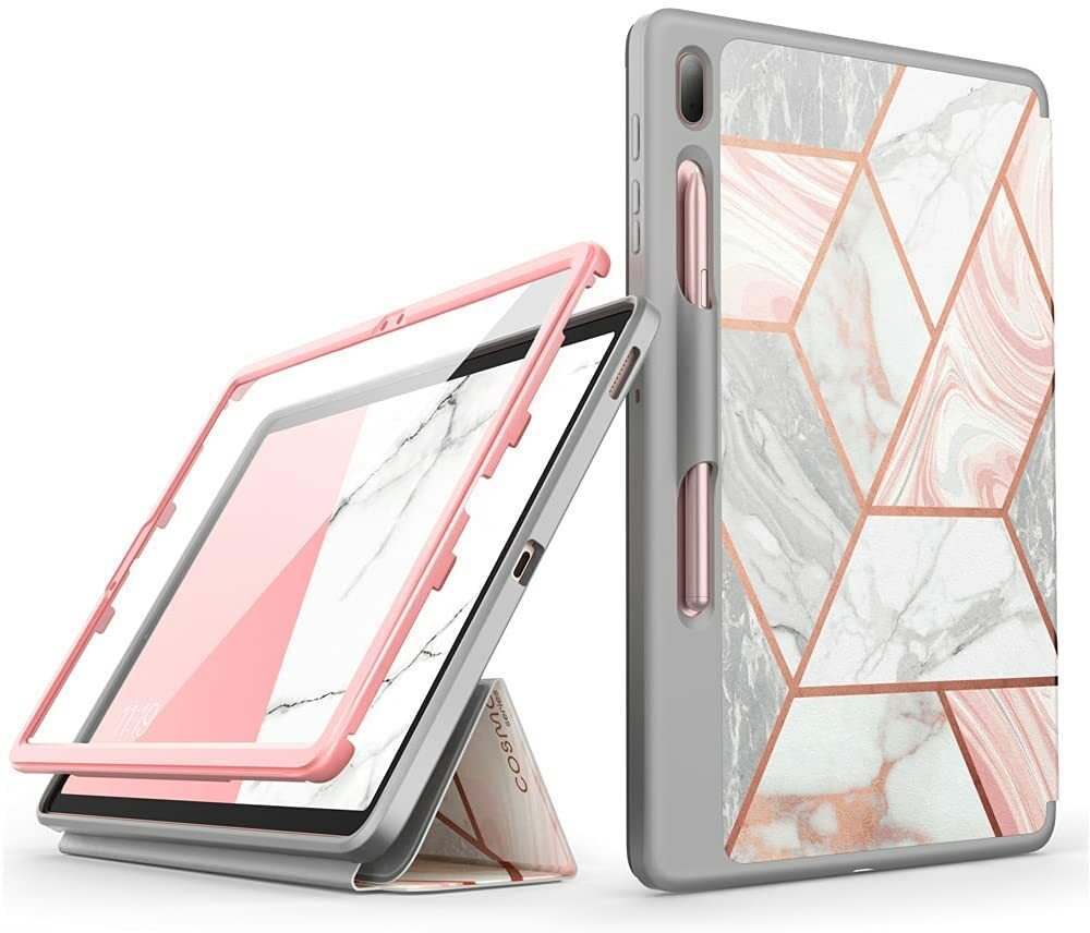 i-Blason Cosmo Auto Sleep/Wake Smart Cover For GalaxyTab S7 FE 12.4" Screen Case