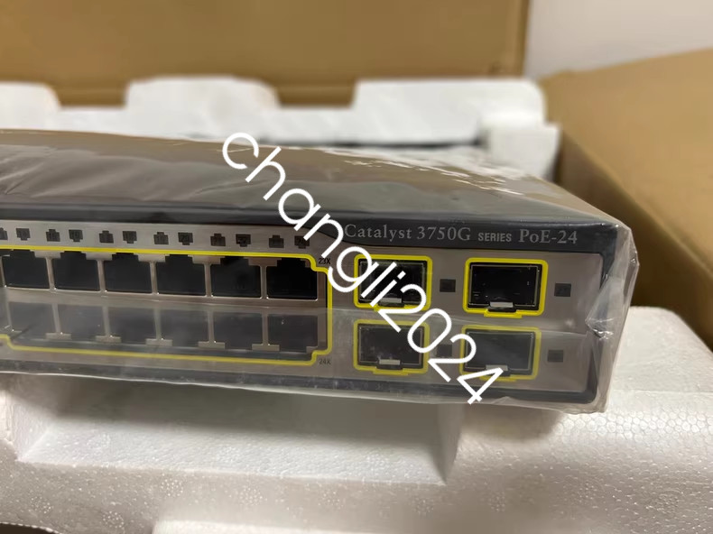 1PCS Cisco switch WS-C3750G-24PS-S new via FedEx or DHL