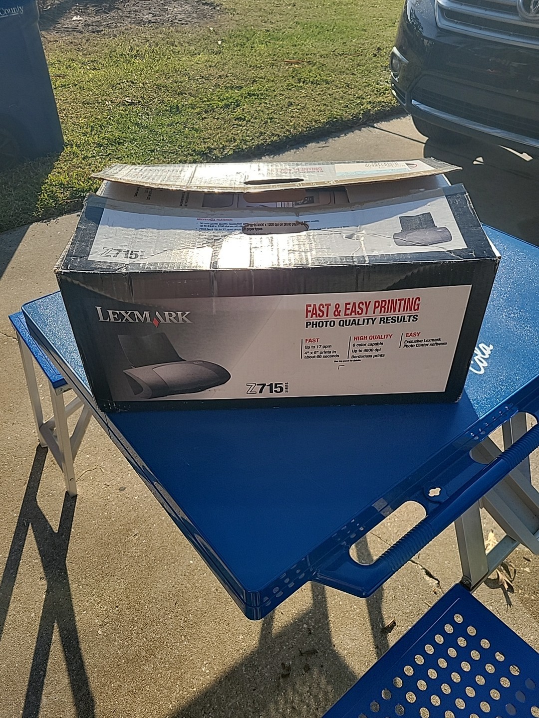 Lexmark Z715 Series Inkjet Printer Photo Quality w/ Ink New Open Box