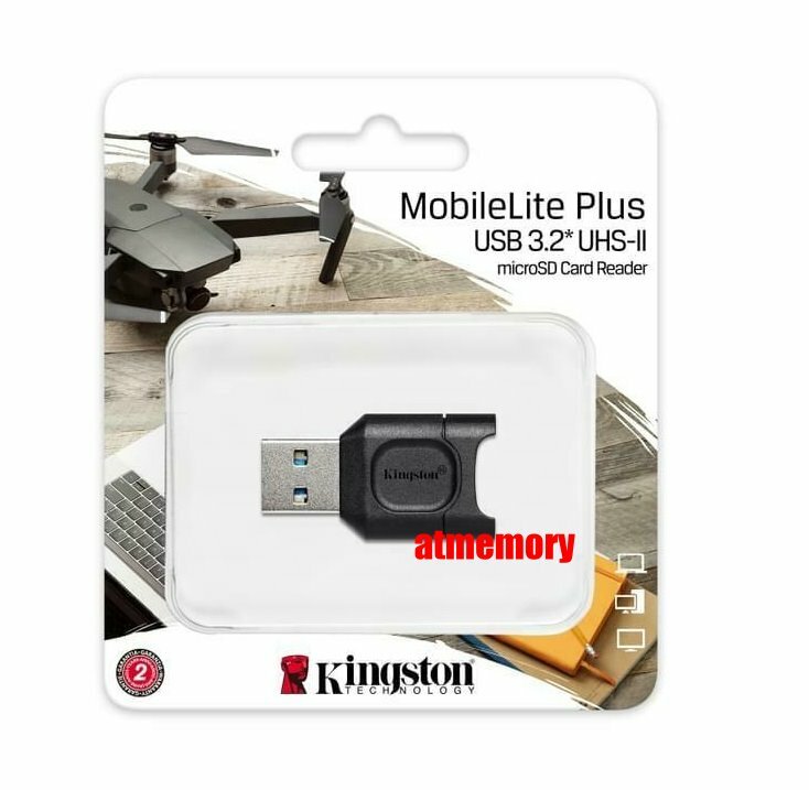 Kingston MobileLite Plus MLPM Card Reader For UHS-I UHS-II Micro SD USB3.2