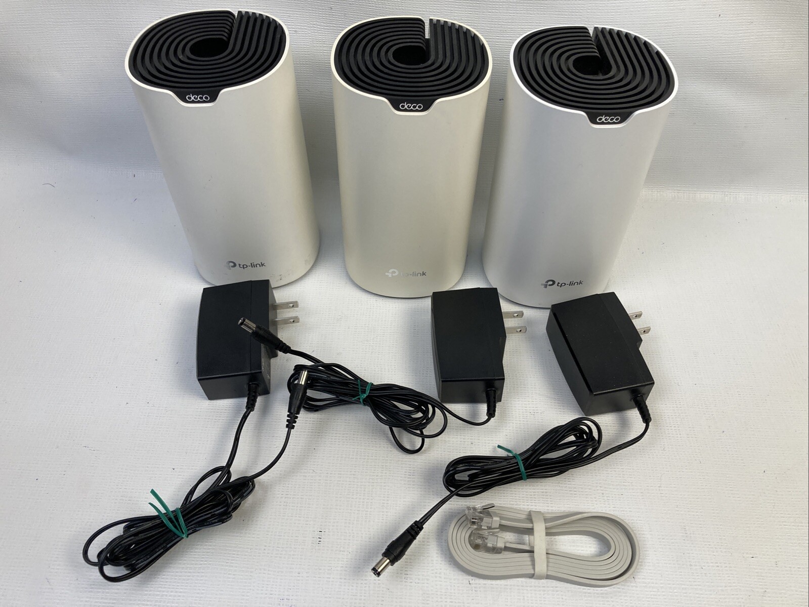 Wi-Fi ROUTER TP-Link AC1200 Model S4R 3 Units W/ Power Supplies GUC