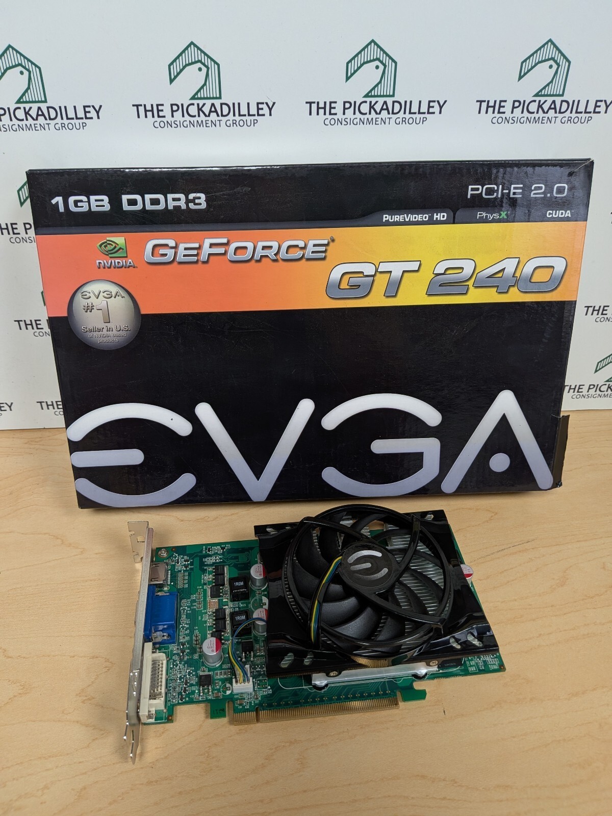 EVGA GeForce GT 240 1GB DDR3 PCI-E 2.0 Graphics Card