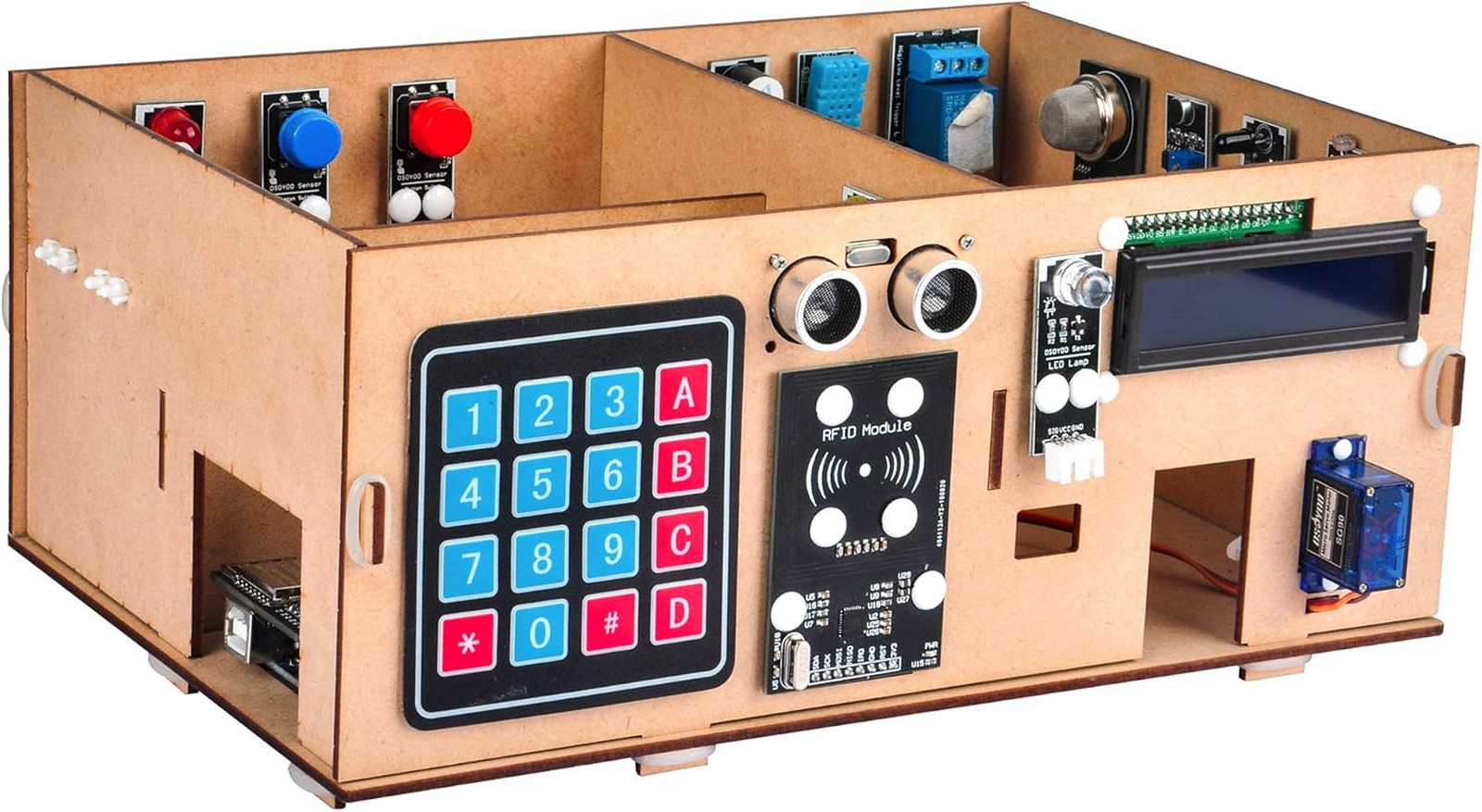 IoT Electronic Smart Home Kit for Arduino Mega2560 Educational STEM Coding