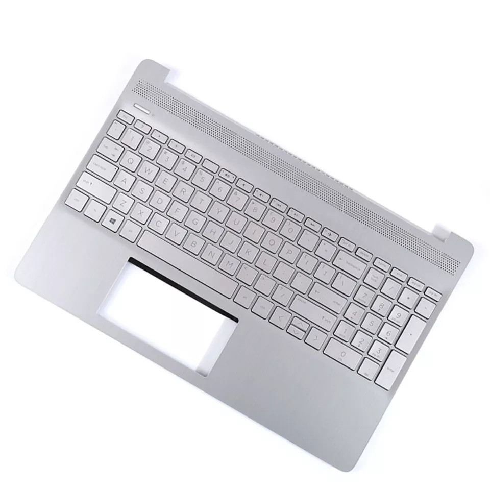 New For HP 15-EF 15-DY 15S-EQ Upper Case Palmrest w/ Keyboard M17185-001 USA