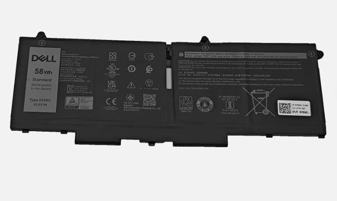 Authentic Dell OEM 07KRV Battery For Latitude 5330 7330 7430 7530
