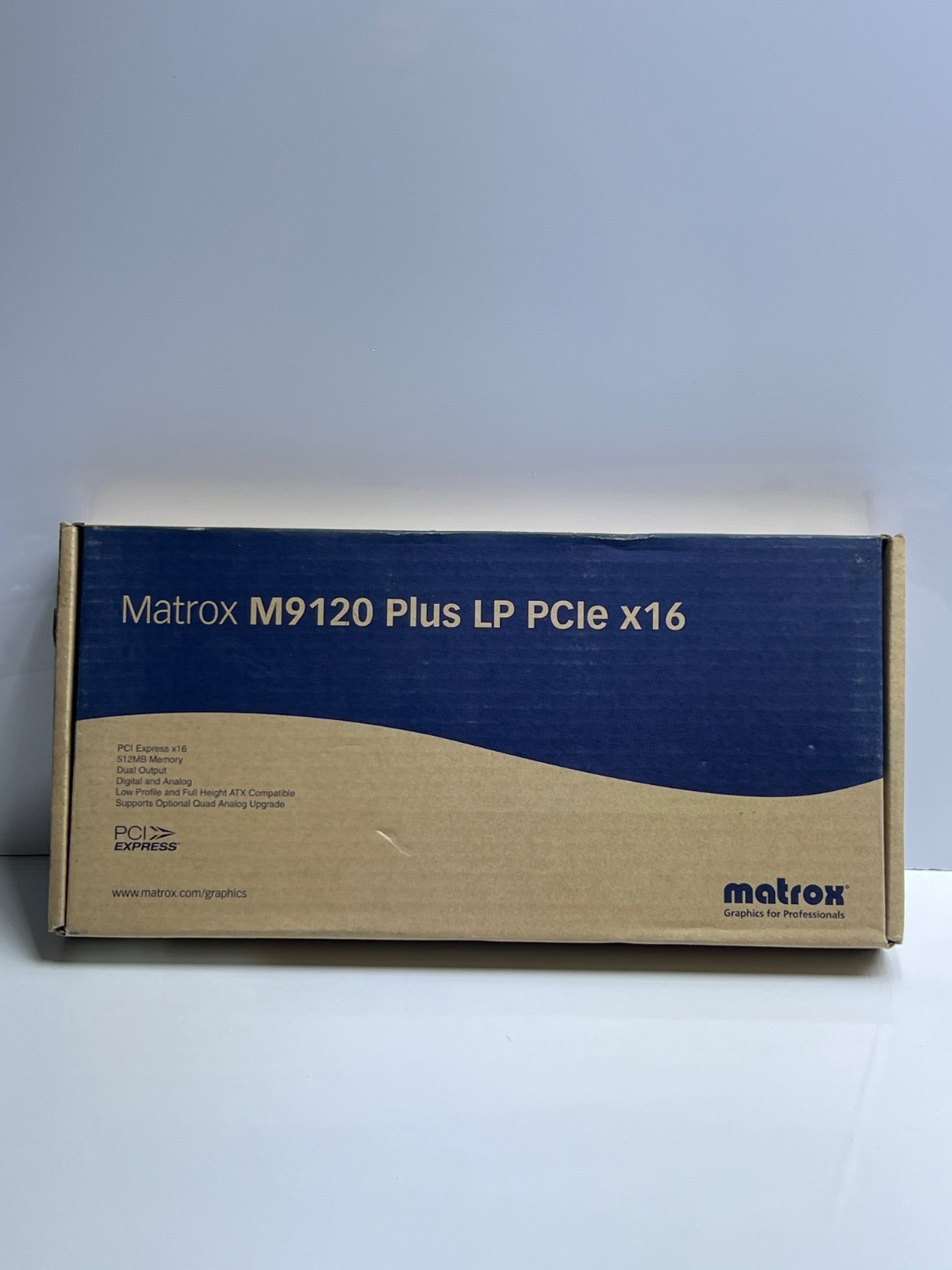 Matrox M9120 Plus LP PCIe X16 M9120-E512LPUF Graphics Card