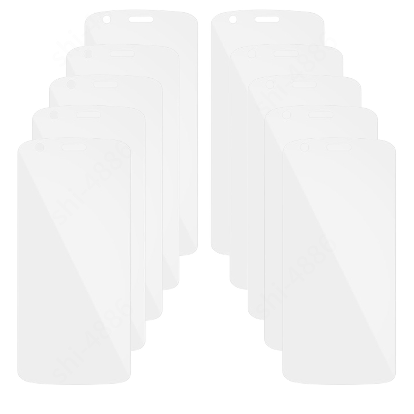 10PC Tempered Glass Screen Protector for Zebra TC22 TC27 Barcode Scanner