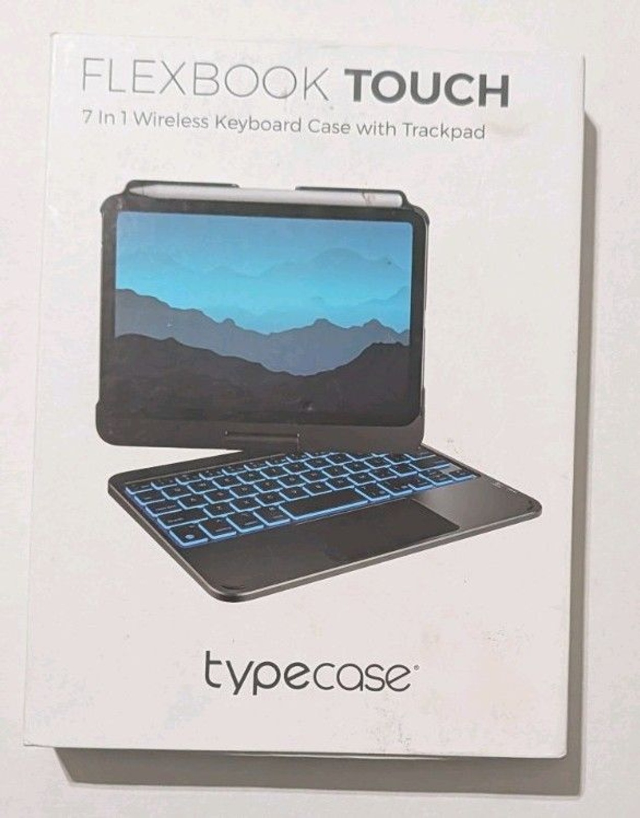 TYPECASE Flexbook Touch KB201-083 Keyboard Case iPad Mini 6 7 8.3" Black