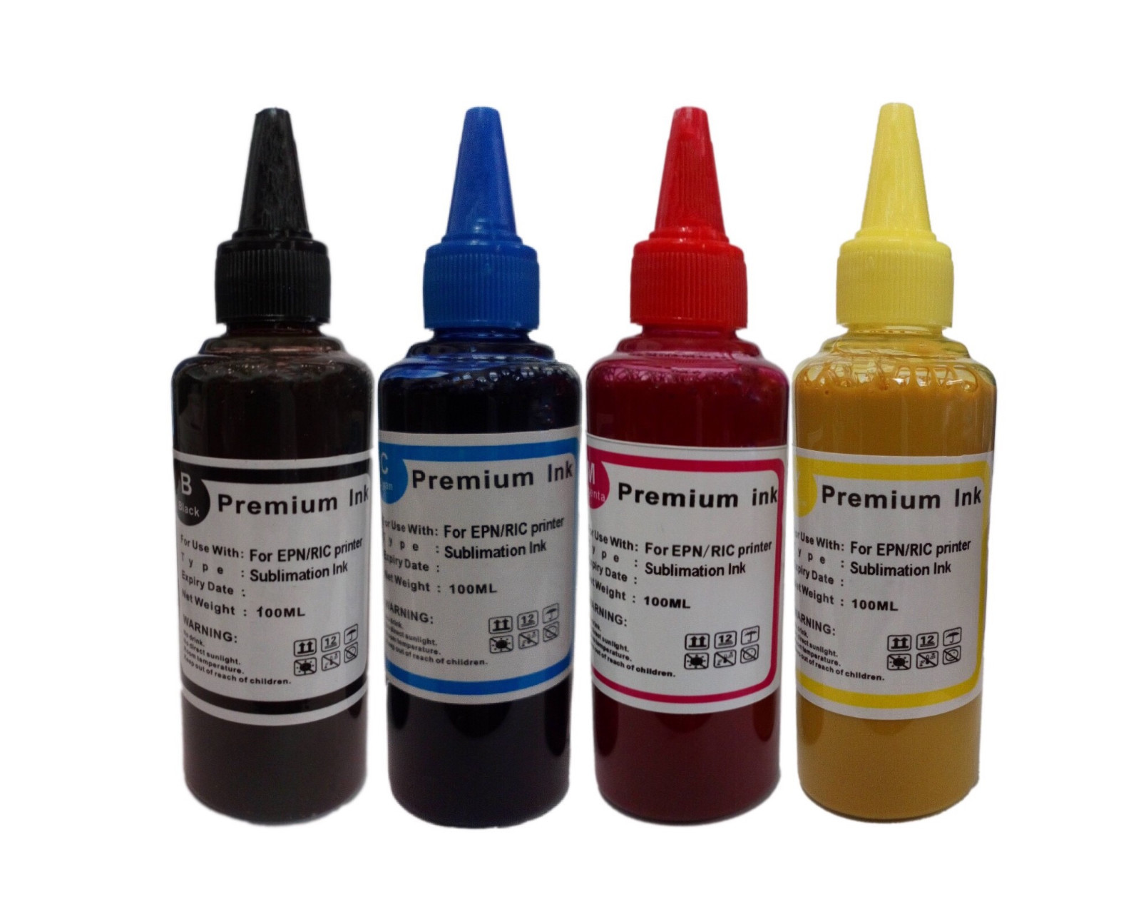 400ml Dye SUBLIMATION Ink fits Epson 4 Colour Printers Premium Quality non oem