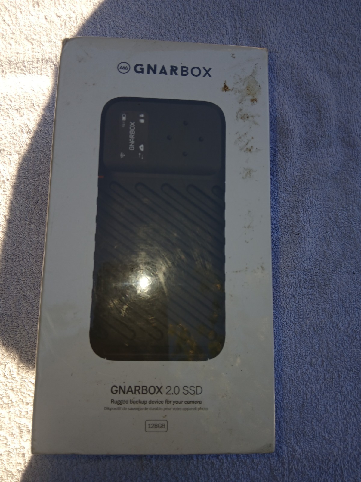 Amazing Condition GNARBOX 2.0 SSD 128GB Rugged Backup Device for Your Camera