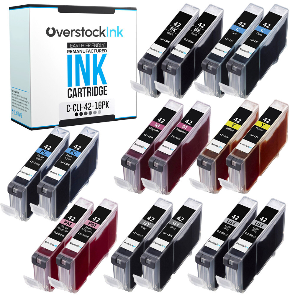 16PK Compatible OSI CLI-42 Multipack Ink Cartridges for Canon PIXMA PRO-100