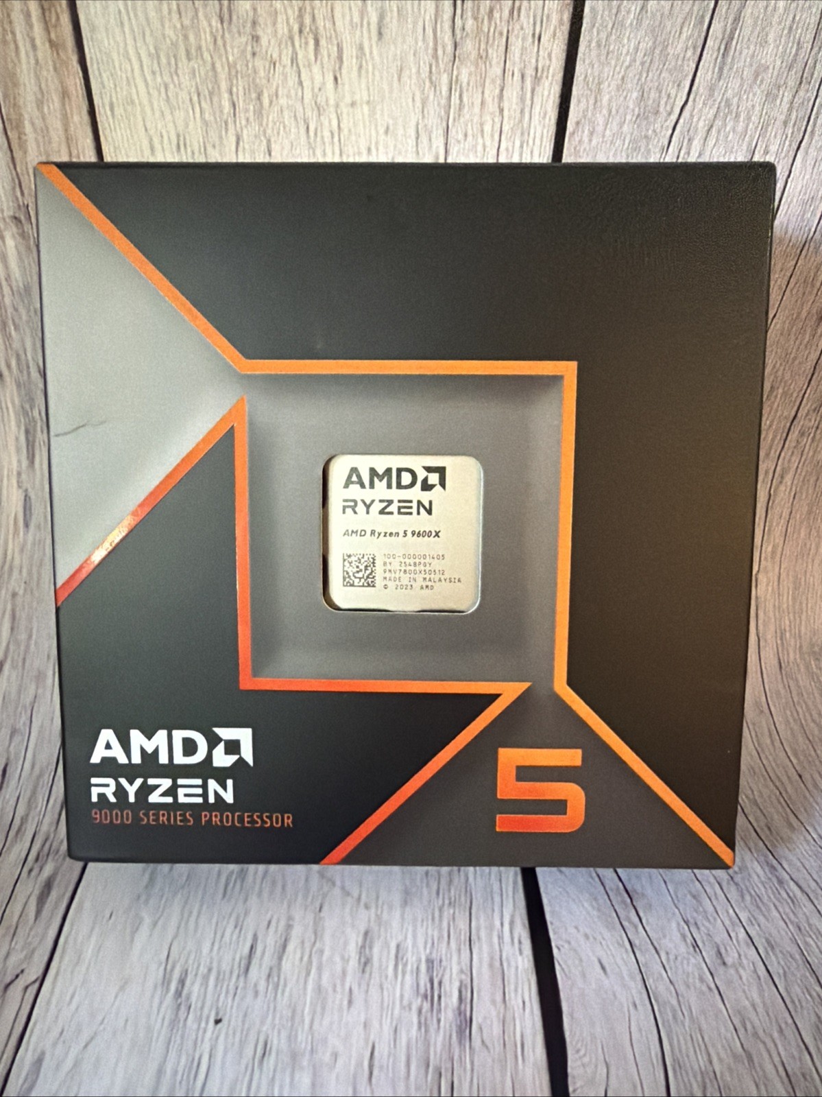 AMD Ryzen 5 9600X Processor (Zen 5) 6-Core 3.9GHz AM5 65W Desktop CPU Open Box