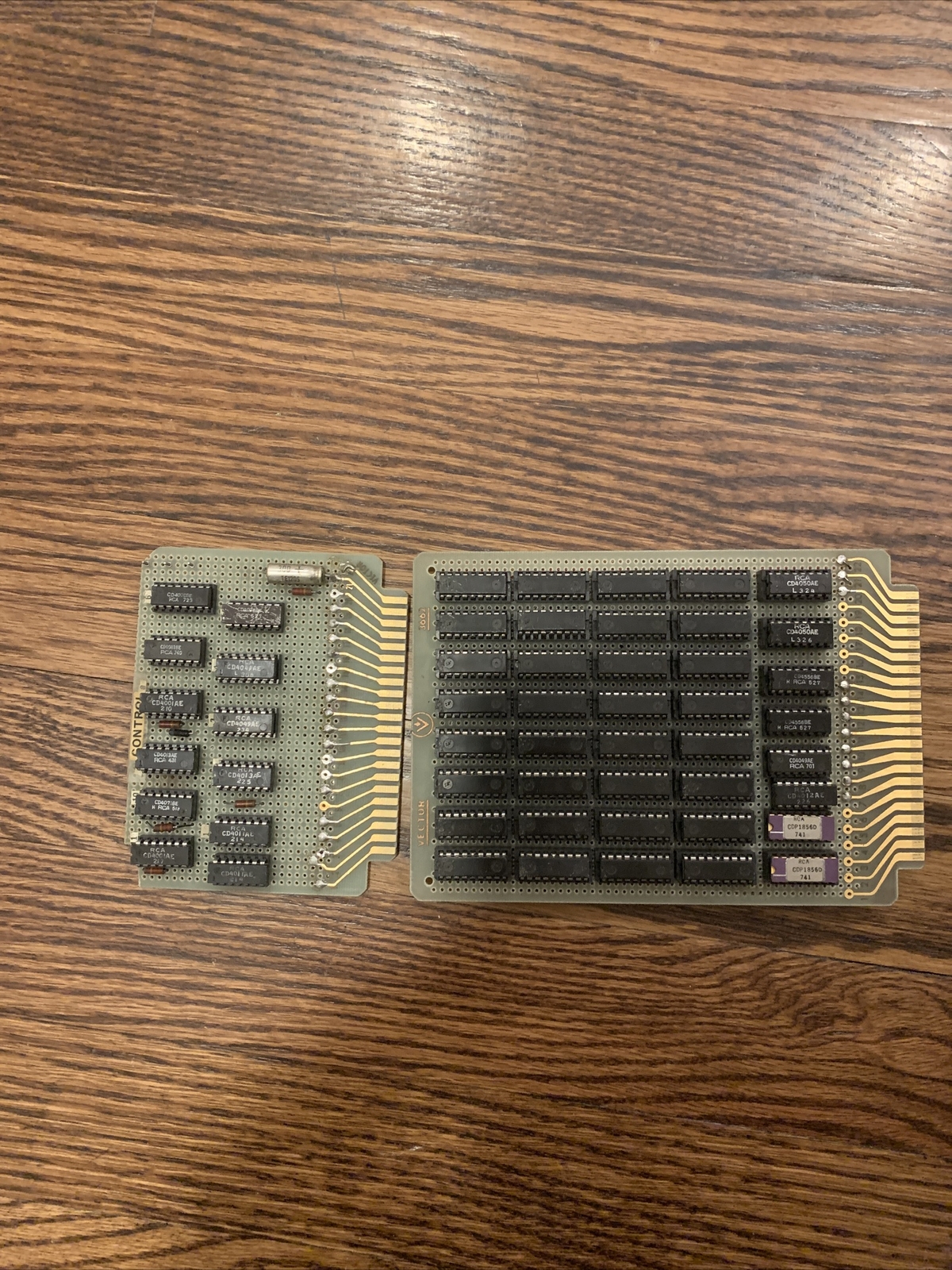VINTAGE 1970’s RCA VECTOR CPU BOARD RCA CDP1856D RARE