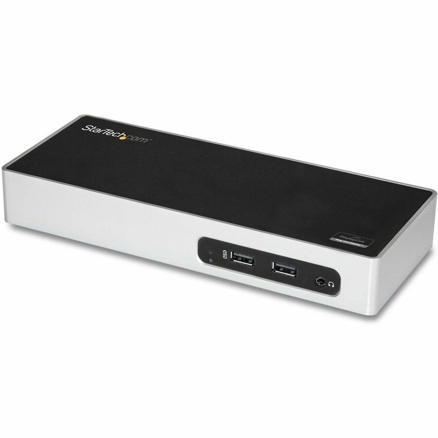 StarTech USB 3.0 Docking Station - Dual Monitor Laptop Dock with HDMI & DVI/VGA