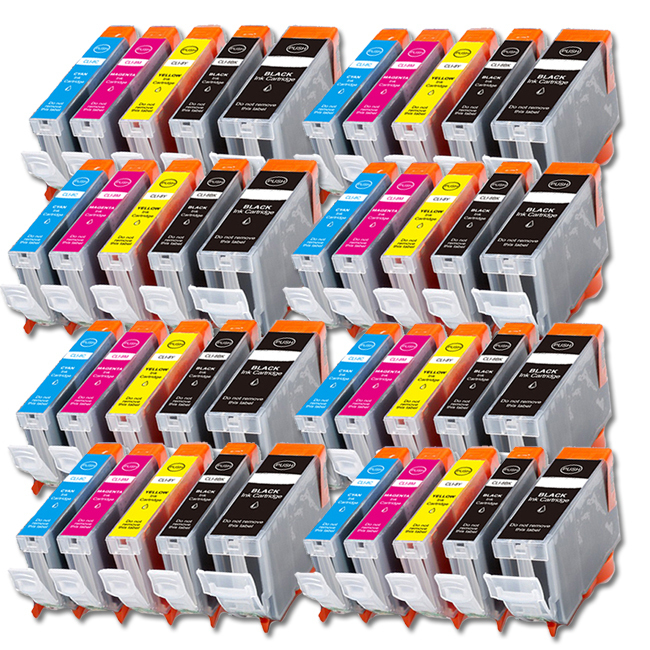 40 PK Premium Ink Cartridges for PGI-225 CLI-226 Canon MG5120 MG5220 MG5320