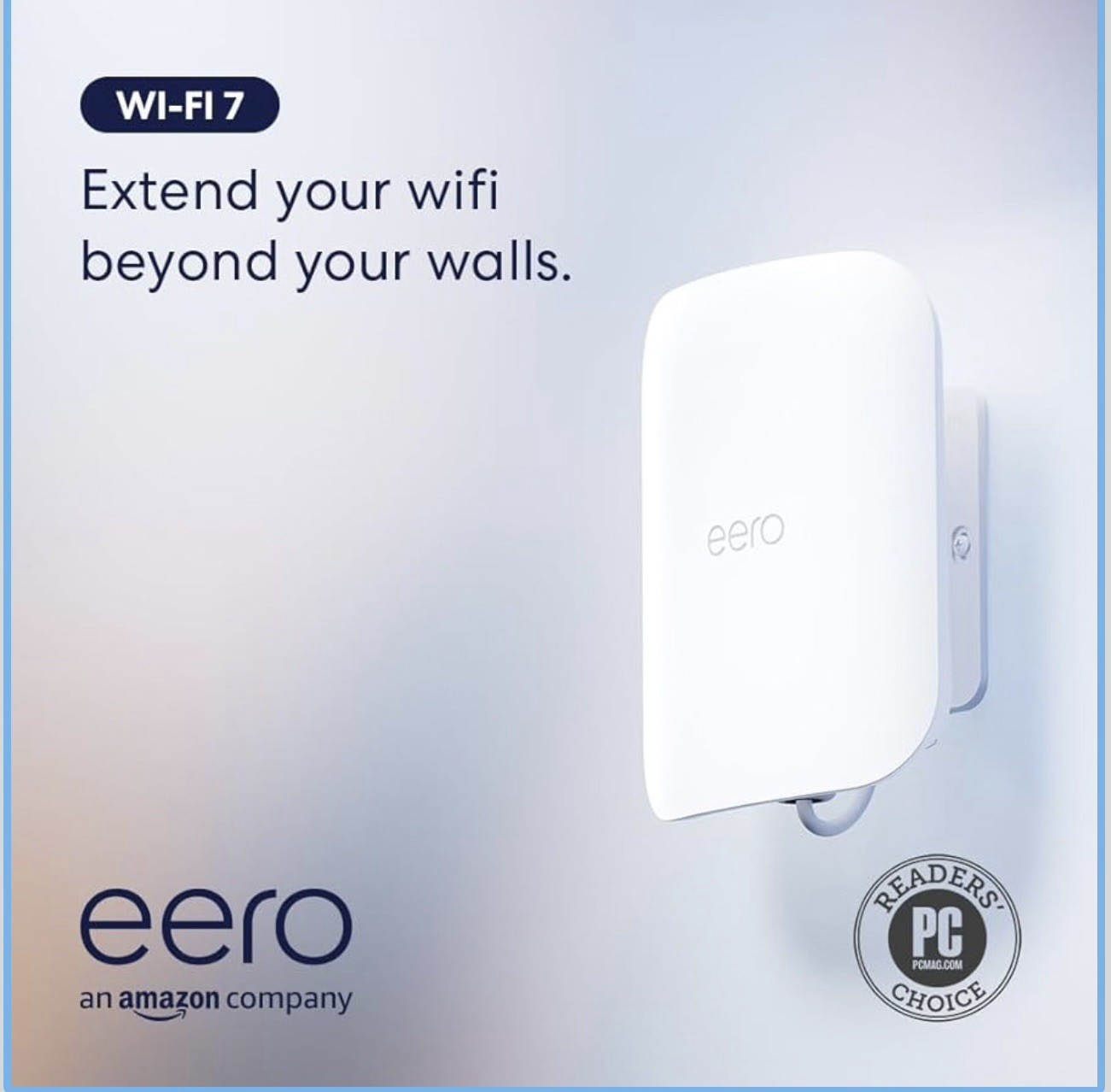 Eero Outdoor 7 - Mesh WiFi Router (15,000 sq ft)