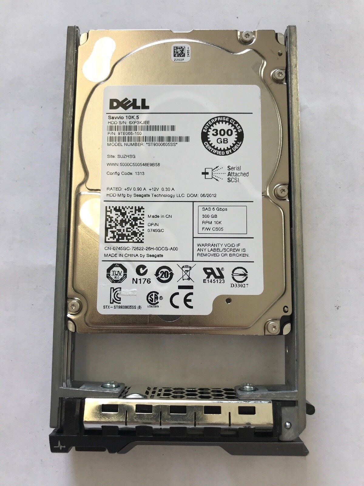 Dell 300GB 6G 10K 2.5\