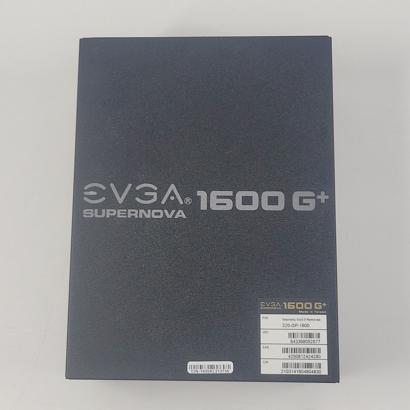 EVGA SuperNOVA 1600 G+ 220-GP-1600-X1 80 Plus Gold 1600W Fully Modular Power Sup