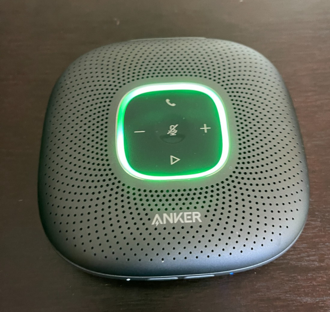 Anker PowerConf Model A3301 with Case & Cord Tested & Works