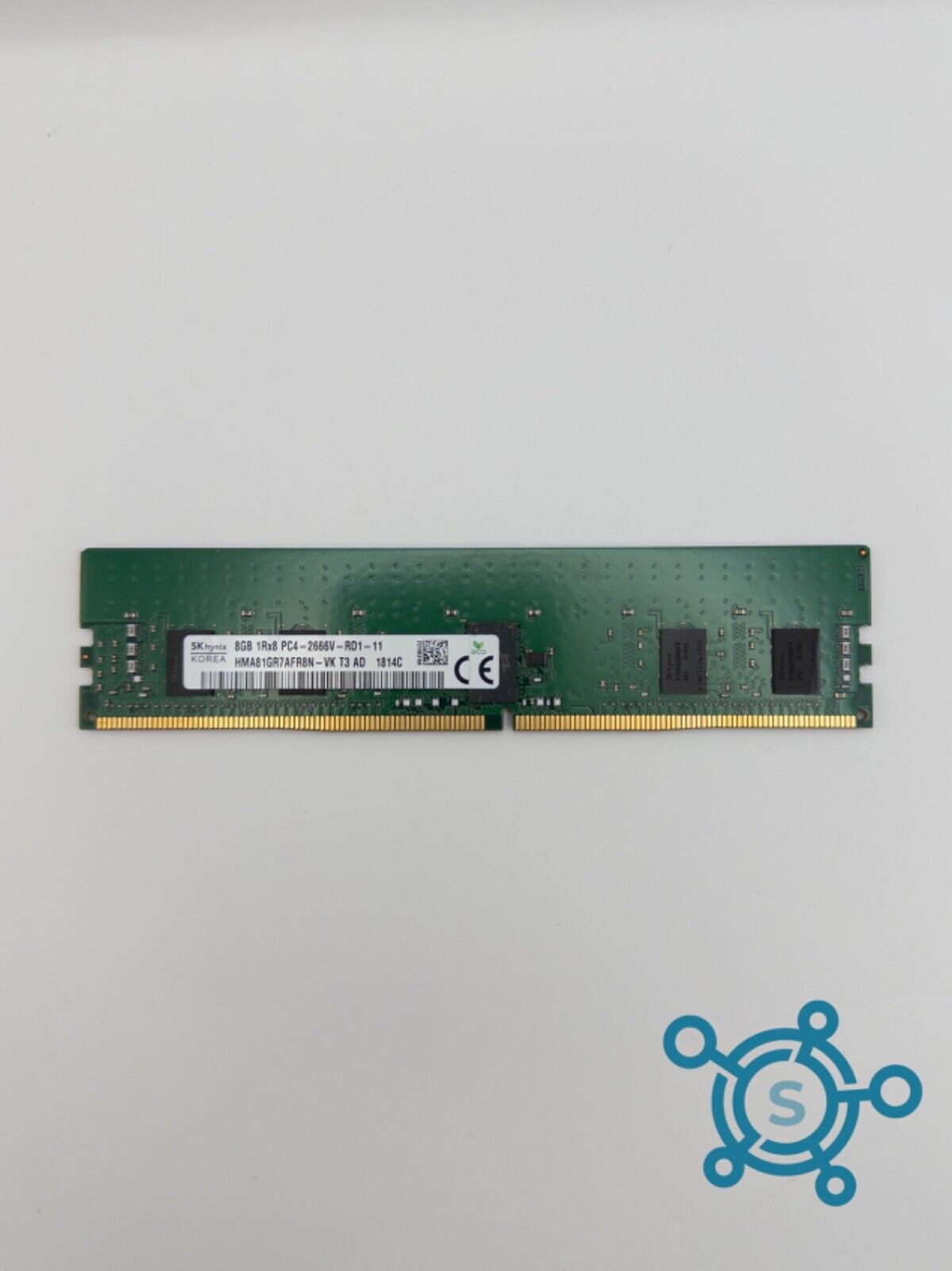 2x LOT Hynix 8GB 2666V DDR4 ECC RDIMM Memory RAM HMA81GR7AFR8N-VK 1Rx8 PC4-2666V