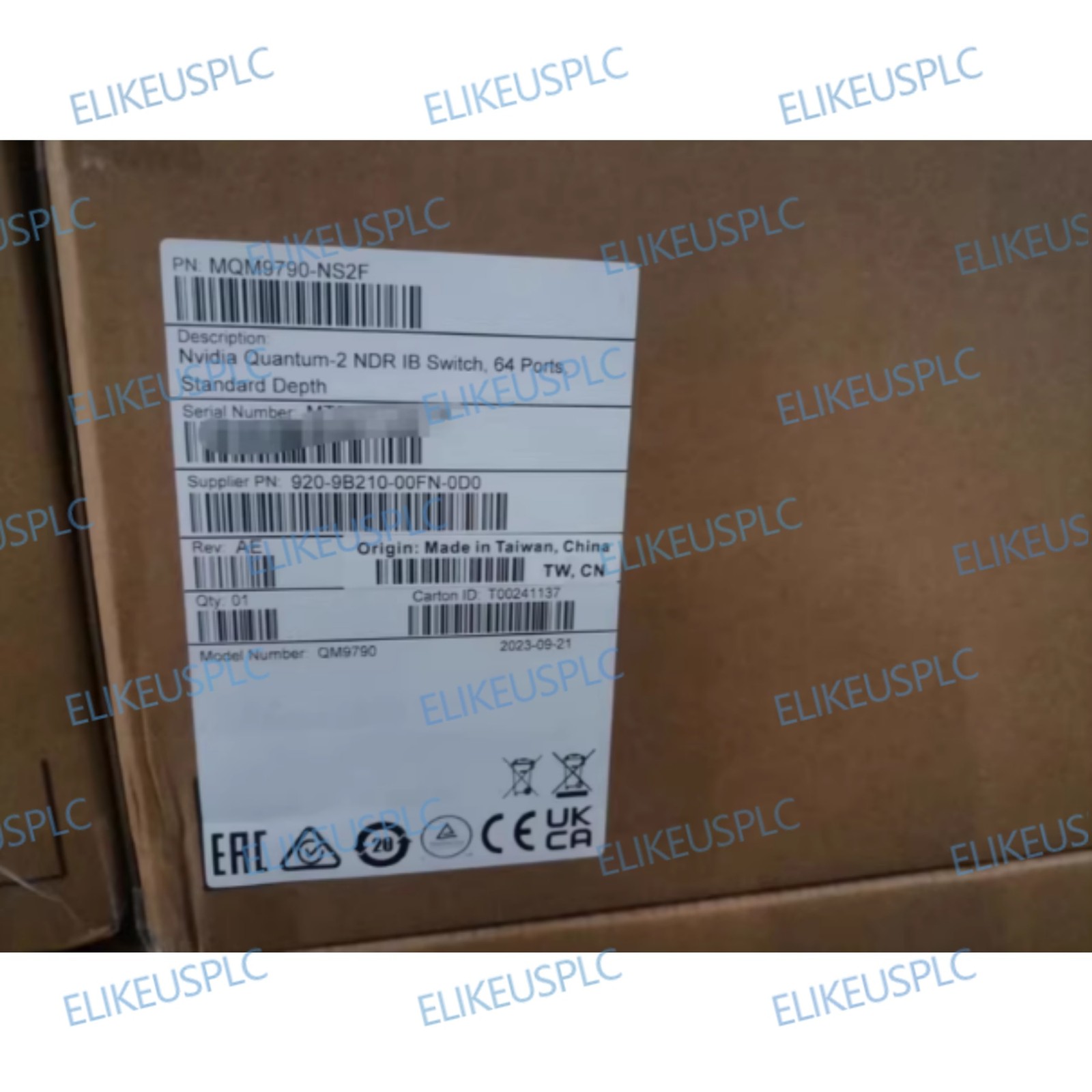 Brand New NVIDIA MQM9790-NS2F Quantum 2 NDR InfiniBand Switch Fast Shipping  MS