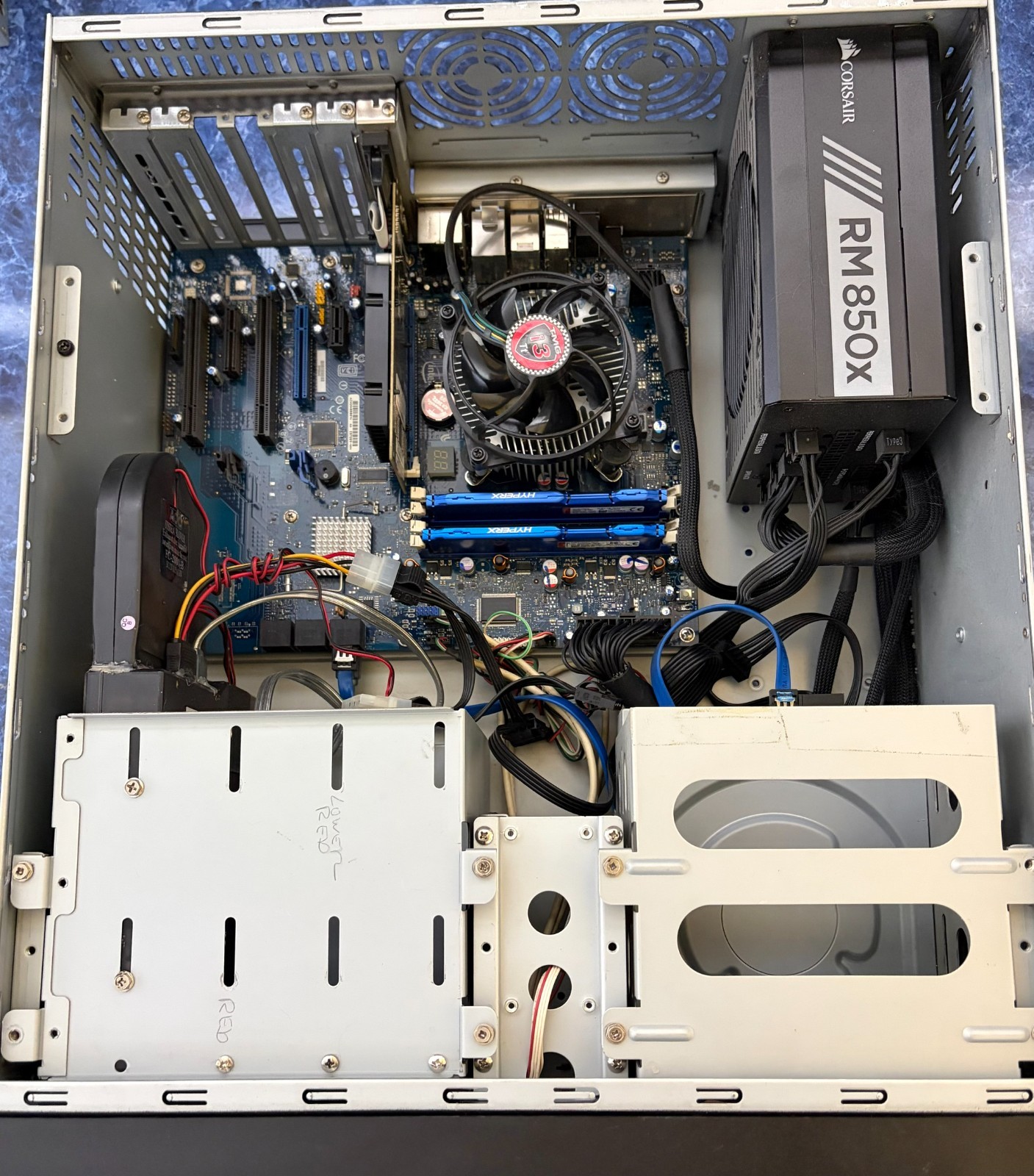PC W/ 4U Rackmount Chassis, Intel DP55WG, 850W PSU, WD 1 TB HDD, Windows 7