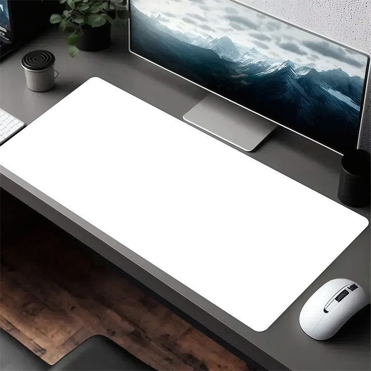 1pc Extended Gaming Mouse Pad And PC Desktop Keyboard Mat - Healing Pastel Cat