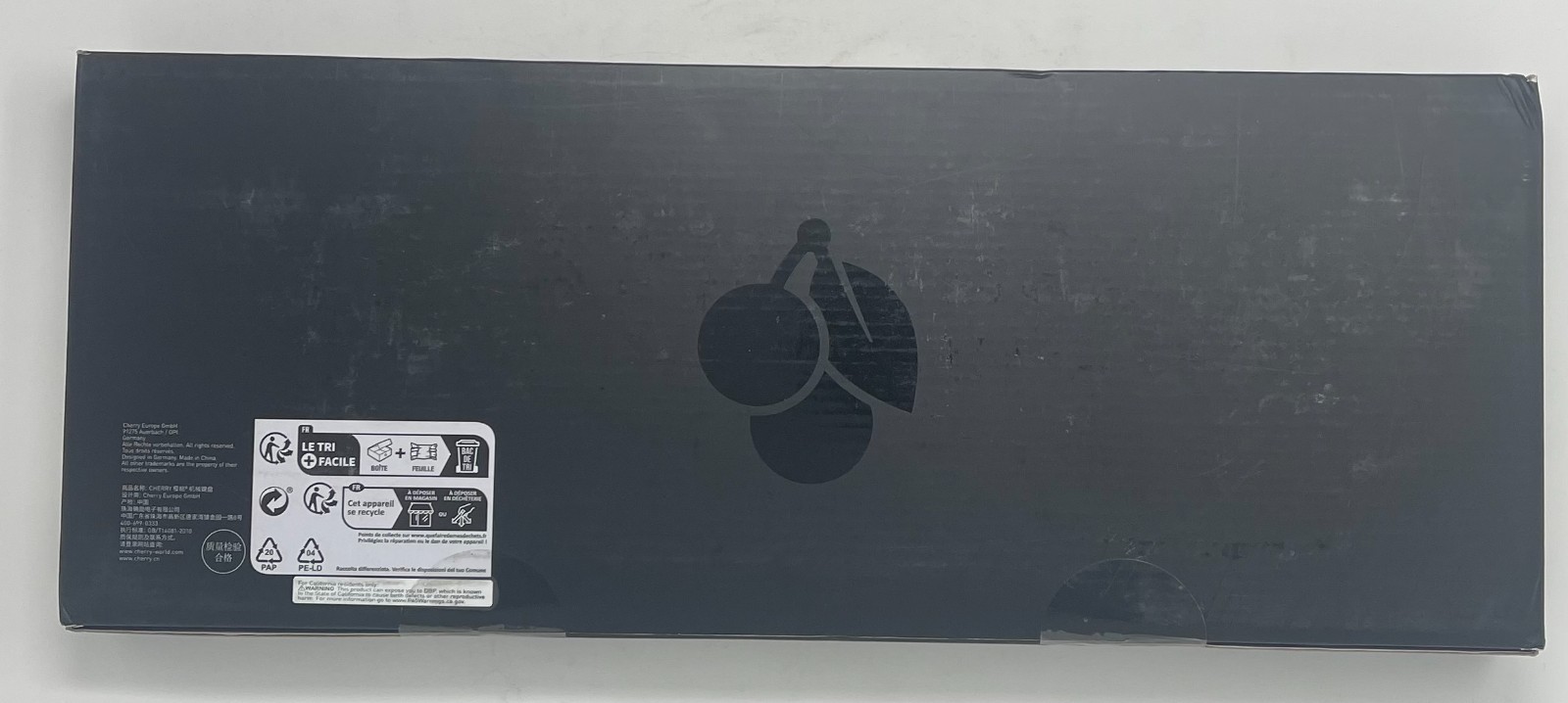 Cherry MX 3.0 S Wired Mechanical Gaming Keyboard. Aluminum Housing Light Gray