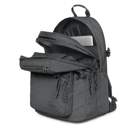EASTPAK DOUBLE PRO – 32L PERFORMANCE BACKPACK WITH 16" LAPTOP -  BLACK DENIM