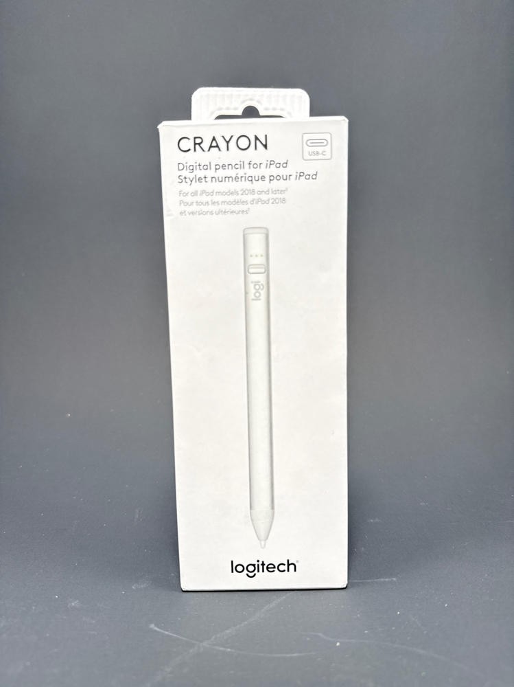 Logitech Crayon Digital Pencil for iPad USB-C - Apple Tech Smart Tip