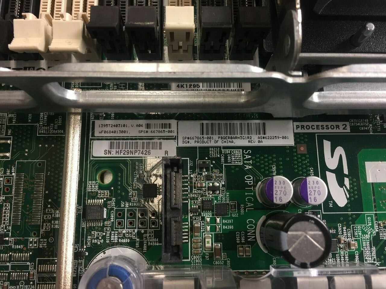 667865-001 622259-001 HP SYSTEM BOARD For ProLiant DL360p GEN8 G8